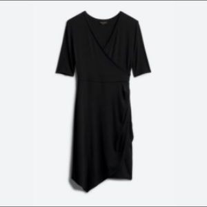 Goldray black sweater dress